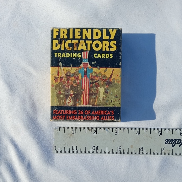 Vintage Rare EUC Trading Cards Friendly Dictators. - Picture 2 of 8